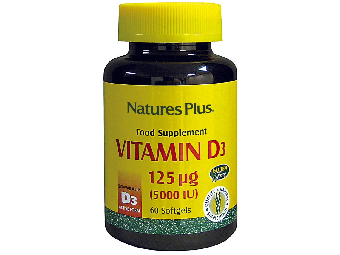Nature's Plus Vitamin D3 5000iu 60's