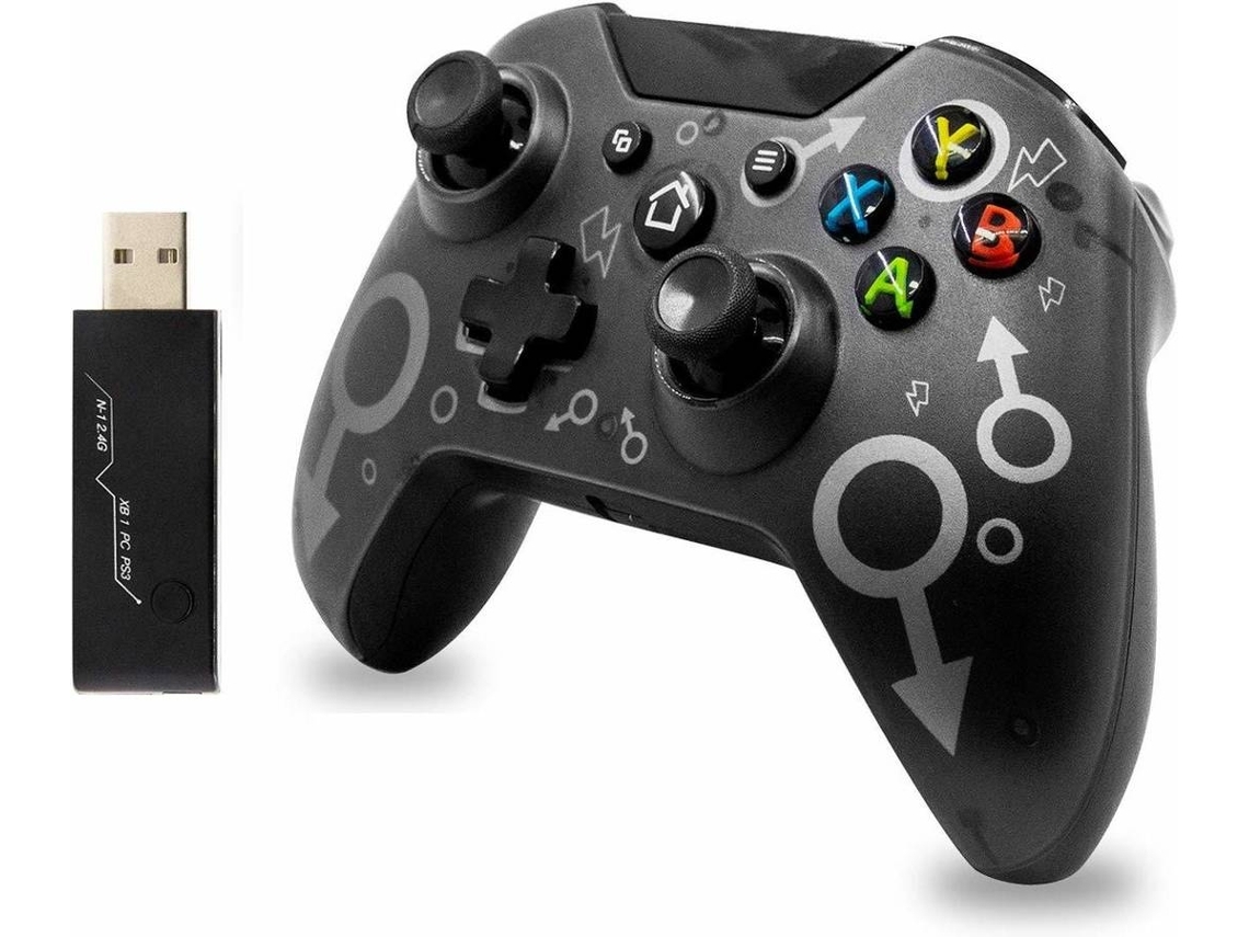 Controlador Sem Fio 2.4G para Xbox One Controlador Xbox Sem Fio Gamepad Joystick para Xbox One / One S / One X / One Elite / Xbox Series X YIZHOOD