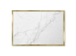 Magnetic Board Bamboo Pattern For The Living Room Espelharte (60x40 Cm)