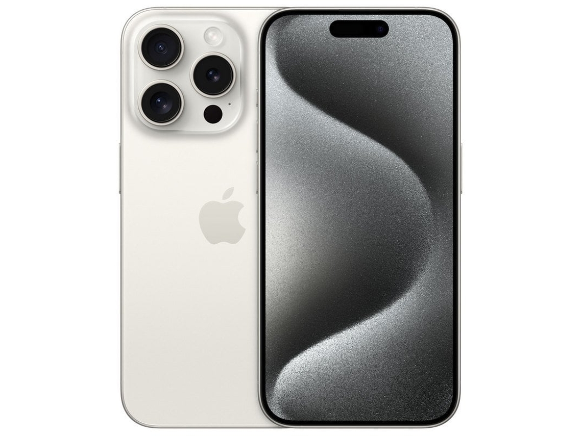 iPhone 15 Pro APPLE Branco 256 GB (Recondicionado Como Novo)