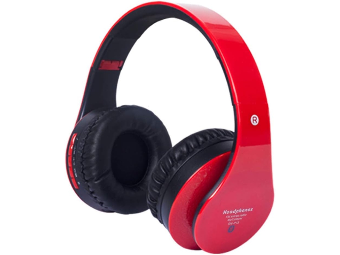 Fones De Ouvido Bluetooth Hylr, Supra Auriculares, Estéreo Hi Fi Sem Fio, Dobráveis, Com Protetores Auriculares Macios