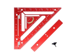 Regua Triangular de Liga de Alumínio Rafter Square Tool