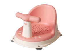 Mali assento de Banho para Bebê Ajustável Ergonômico Antiderrapante com Ventosas Forte Rosa Sakura