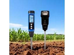 Medidor De Ph E Ce 2em 1 Para Solo Calibração Automática Com Lcd Retroiluminado Condutividade 0a 19, 99ms Cm