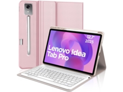 Capa com Teclado ZRUXE para Lenovo Idea Tab Pro 12.7'' com porta caneta e capa protetora | ZRUXE