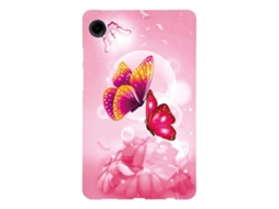 Capa Para Samsung Galaxy Tab A11/a9 Com Estampa De Borboleta, Fina E Em Tpu