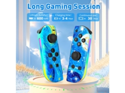 Comando para Nintendo Switch Joycon (azul roxo)