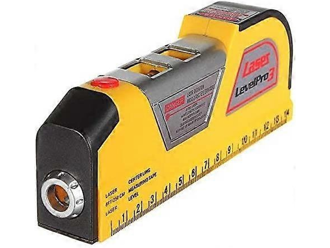 Nível A Laser De 2,5 M, Alinhamento Vertical E Horizontal, Fita Métrica, Transferidor, Ferramenta De Medição, Multiferramenta Slowmoose