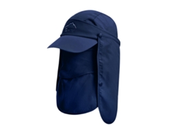 Gorra com Viseira Solar Multifuncional 360° com Capa Facial e Flap Cervical | S/MARCA