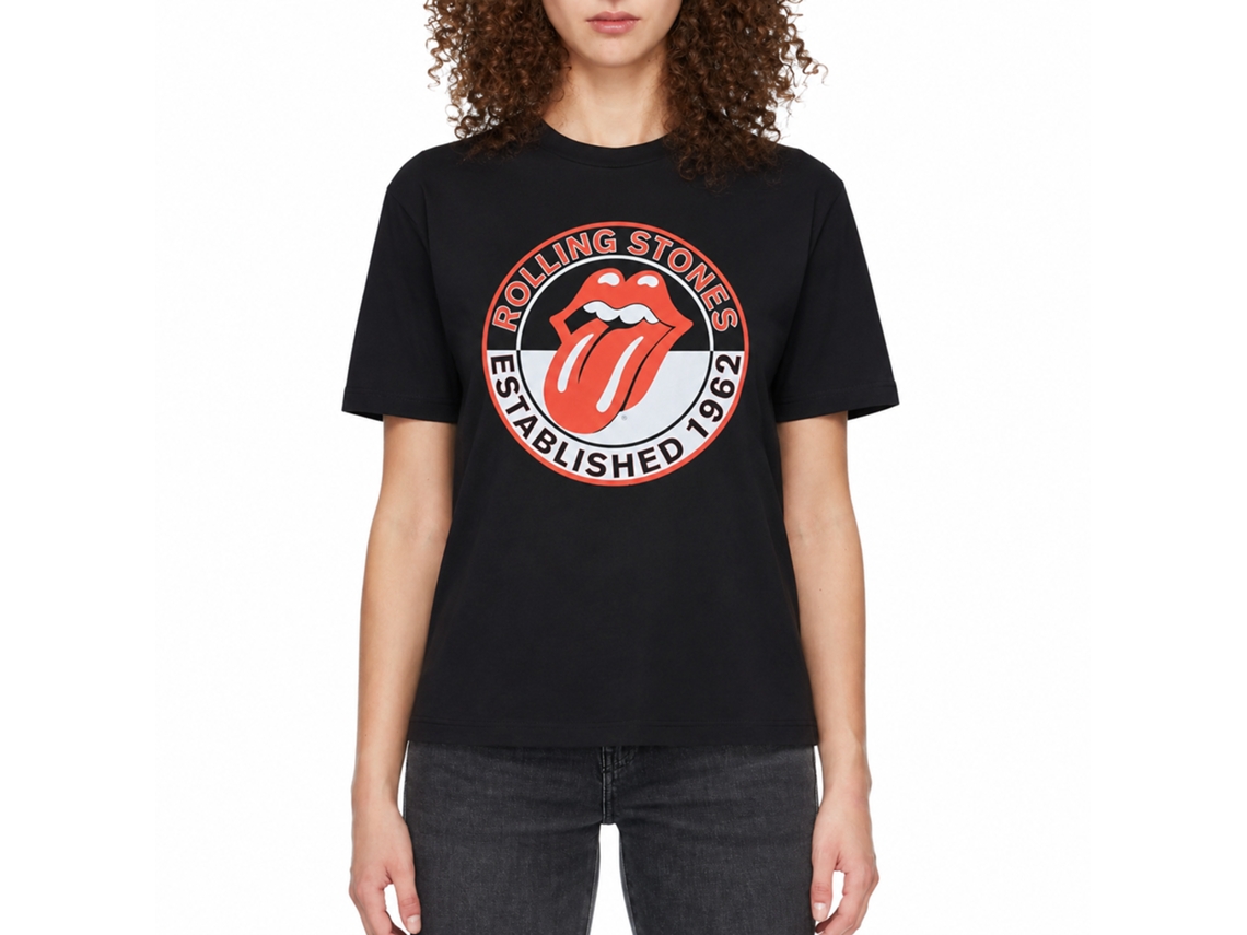The Rolling Stones Est 1962 T-shirt Black Unisex Adults Size:xxl