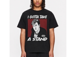 Rockinstone Ferris Bueller's Day Off Gotta Take A Stand Black Adult T-shirt Size:m