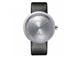 Relógio masculino de metal à prova d'água com pulseira ajustável, movimento de quartzo Crrju