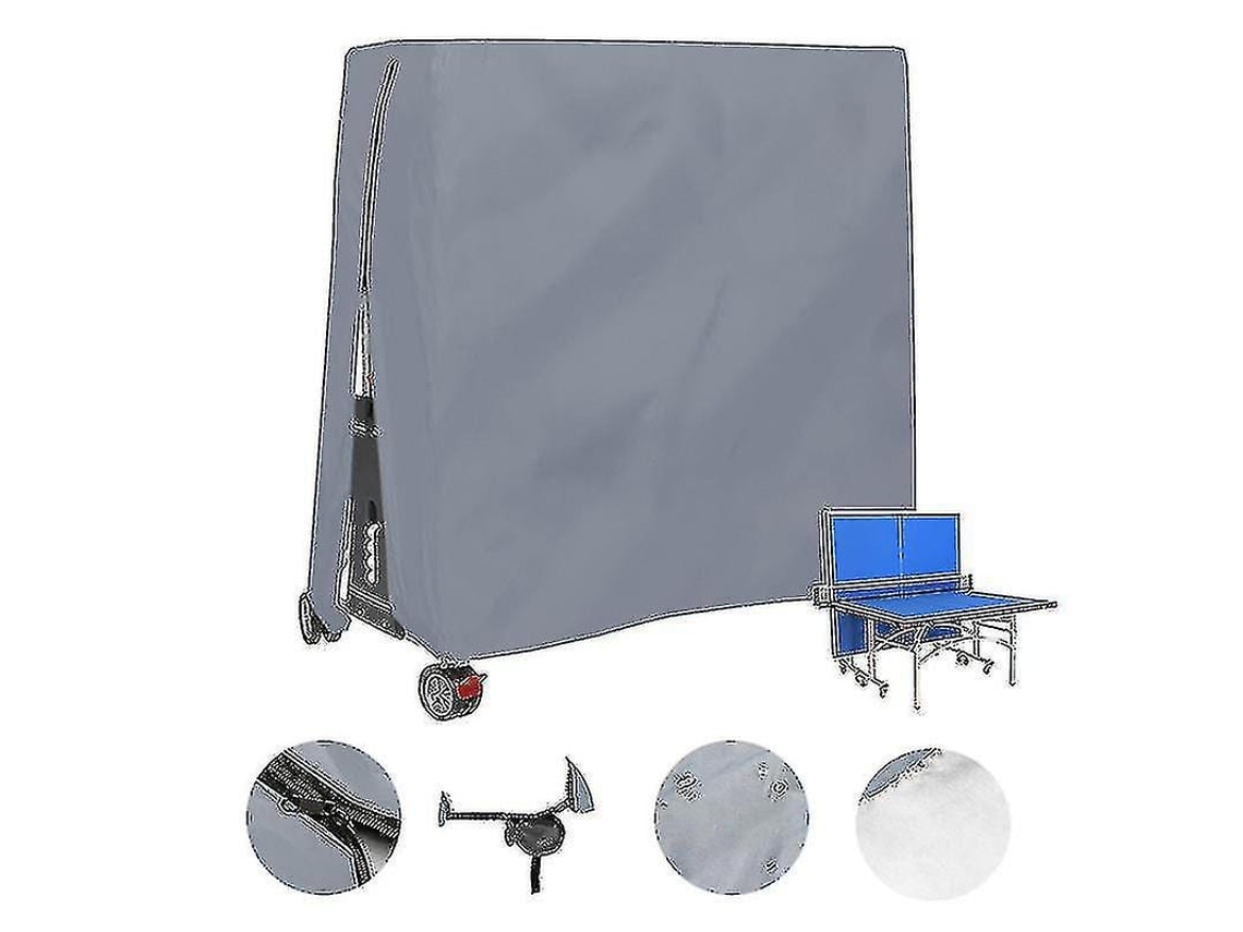 Capinha Para Mesa De Tênis De Mesa Outdoor Impermeável E A Prova De Poeira 165x70x185cm