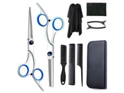 Kit De Tesoura De Corte Cabelo, 10pcs Ferramenta Profissional Para Corte De Cabelo, Para Cabeleireiros E Uso Doméstico Cuich