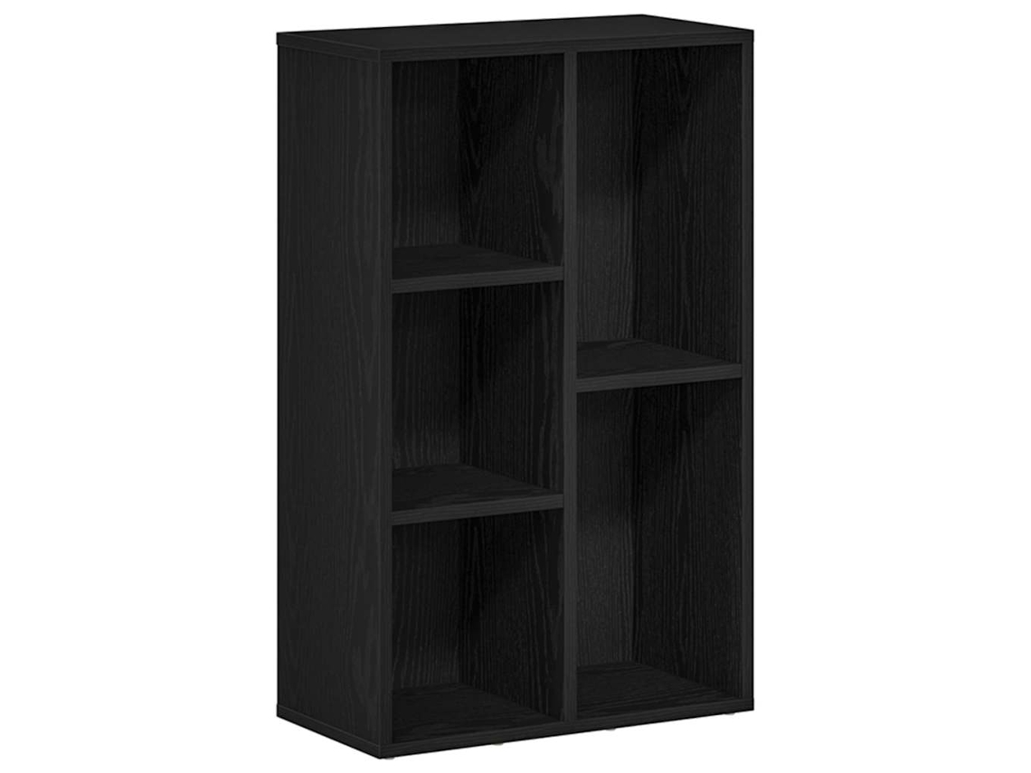 Estante 50x25x80 Cm Derivados de Madeira Carvalho Preto MAISON EXCLUSIVE