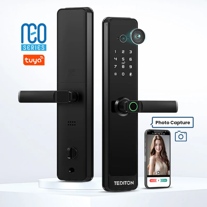 Fechadura Inteligente Para Casa (anti-espionagem) Com Senha E Impressão Digital.