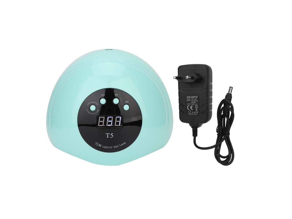 Lâmpada Secadora Led Uv Inteligente 72w Para Esmalte De Unhas Em Gel Máquina De Cura Manicure Ferramenta De Moda