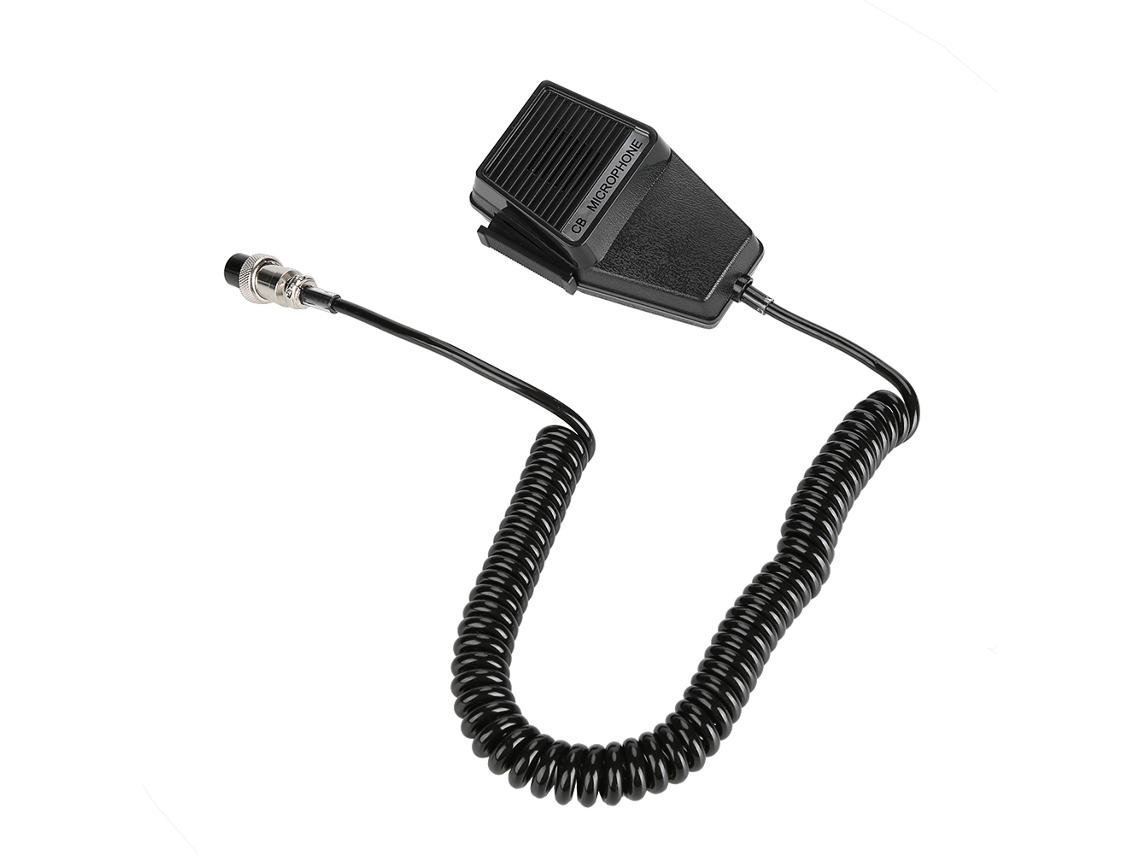 Microfone Com Alto-falante Cb 4 Pinos Para Rádio Cobra Walkie Talkie Acessórios De Transceptor