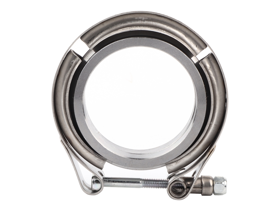 5 Polegadas Com Abraçadeira V-band Em Aço Inoxidável (2 Peças), Kit De Flanges Para Downpipe De Escape Turbo De 2