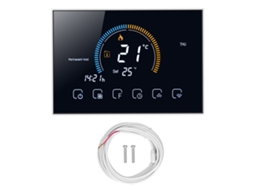 Interruptor Termostato Inteligente Laxiscreed Com Tela Lcd E Controlo De Temperatura