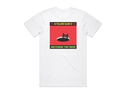 Yellow Claw Amsterdam Trap Music Album Cover T-shirt White Rockinstone Size-l