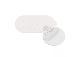 Pack De 50 Placas Adesivas Brancas Para Mata-moscas Elétricos - 18cm X 18cm Folhas Pegajosas Para Armadilha De Insetos