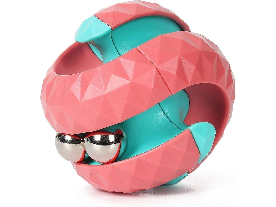 2026 cubo Giratorio Rosa Con Laberinto de 5,6 X 5 X 5 Cm Juguete Sensorial para Aliviar La Ansiedad Y El Estrés Educativo para Niños Y Adultos