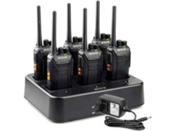 Rt27 Talkie Walkies Profissional, Longa Distância Talkie Walkie Recarregável, Rmr446 Vox, Para Restaurante, Segurança Retevis (6 Peças)