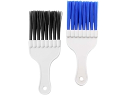 Conjunto De 2 Escovas De Limpeza Para Radiador De Ar Condicionado.