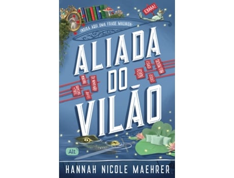 Livro Aliada Do Vilão De Hannah Nicole Maehrer (português Do Brasil)