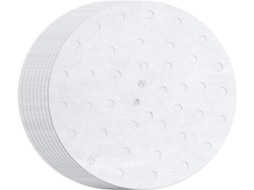 100 Unidades De Papel Manteiga Perfurado Em Palito Bambu Para Fritadeira Elétrica 30 Cm (12 Polegadas).