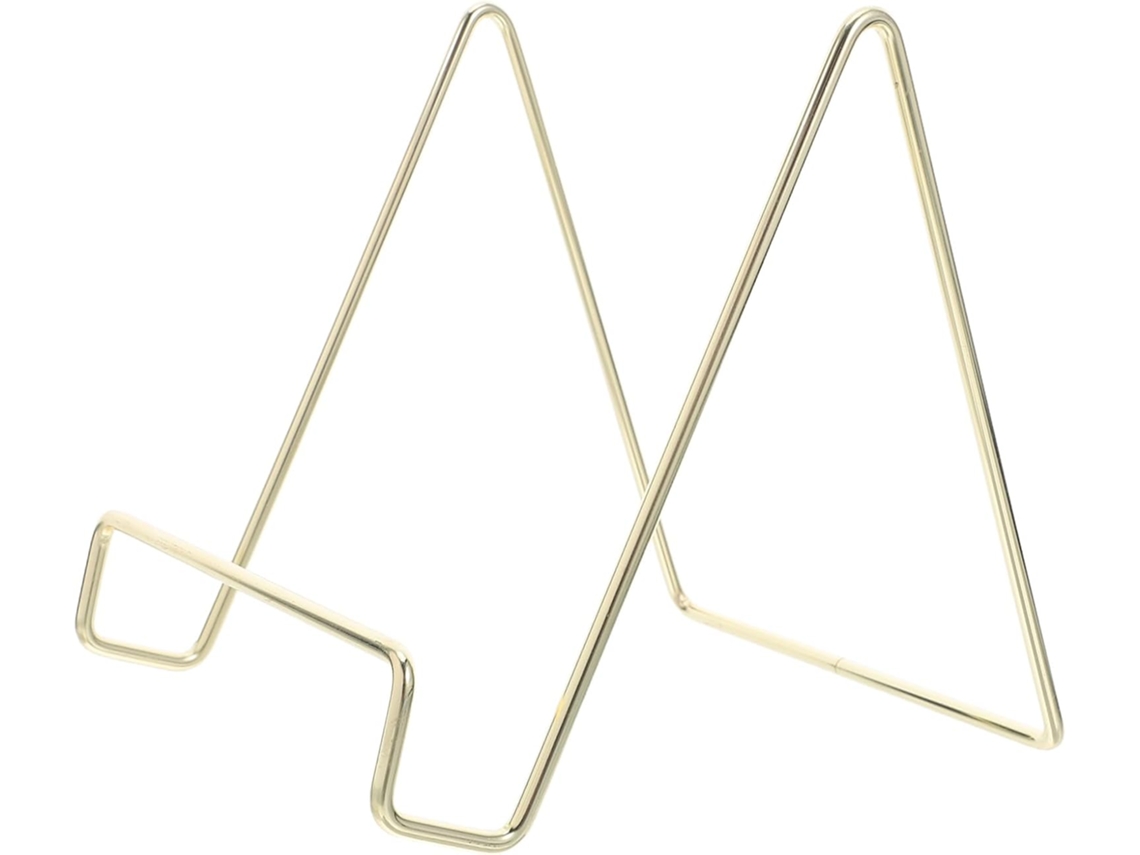 Suporte Metálico Para Tablet E Celular Com Design Curvo, Ideal Para Mesas De Casa E Escritório. Suporte Metálico Para Tablet E Celular Gokoco
