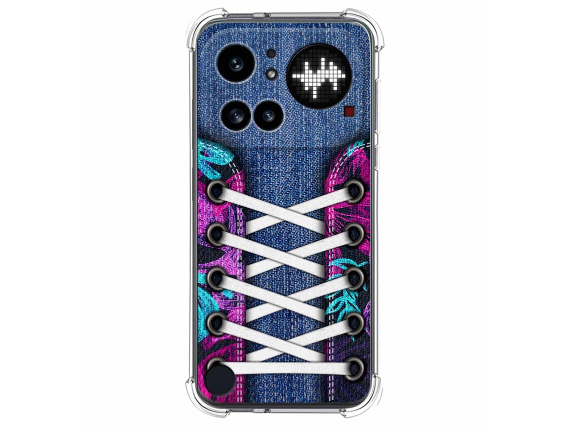 Capa Tumundosmartphone De Silicone À Prova De Choque Para Nothing Phone 4a Pro 5g Estampa De Tênis 6 Desenhos