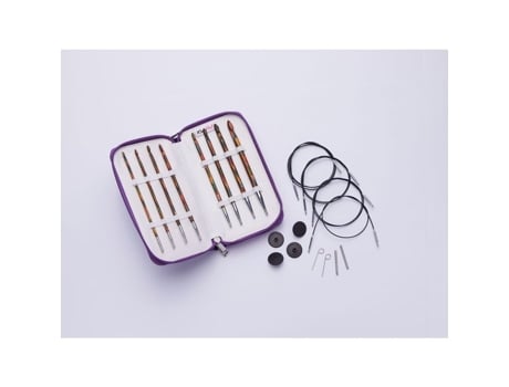 Ondas De Crochê Manches Macio Colorido 2,5 Mm Knit Pro