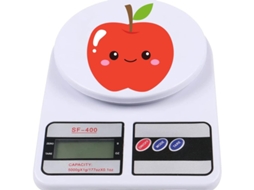 Balança de cozinha digital de precisão Bascula SF 400 para pesagem de alimentos (nova)