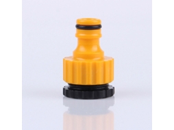 Tee De Fluxo De Plástico Com Rosca Bsp 2 Em 1 Para Mangueira De 3/4" E 1/2"