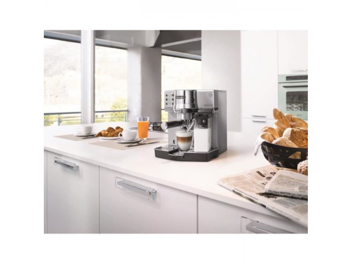 Máquina de Café Manual DELONGHI Ec850.M Classic Metal | Worten.pt