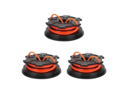 753-1156 (rs753) 3 Peças Para Cortador De Grama Mtd, Carretel De Reposição De Corda De Nylon De 18 Pés