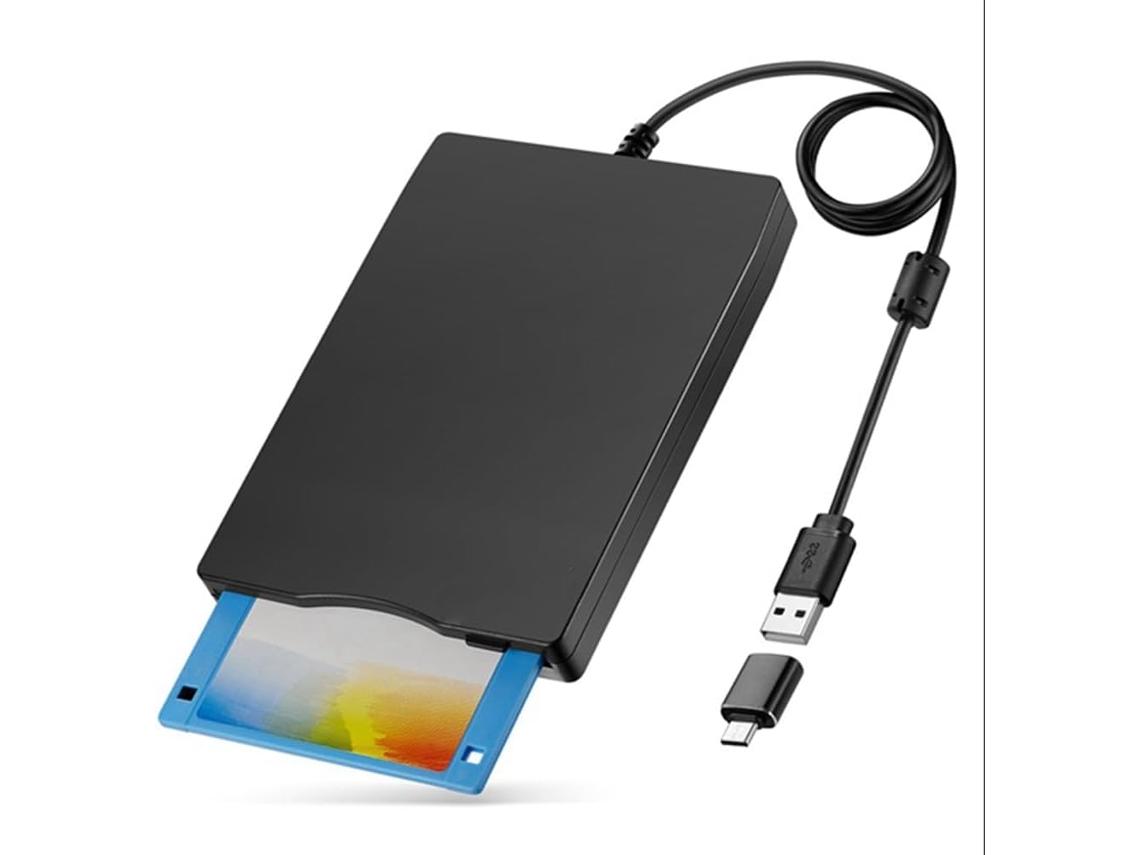 Unidade de Disquete de 3,5 Polegadas, Usb Tipo a e C Externa para Laptop SFUSHOS