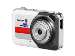Mini Câmera Esportiva de 130w Pixels com Cartão de Memória de 32gb Cinza TAISHENGDA