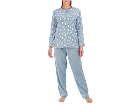 Pijama Polar Inverno 42130 Mulher BLANCA HERNÁNDEZ