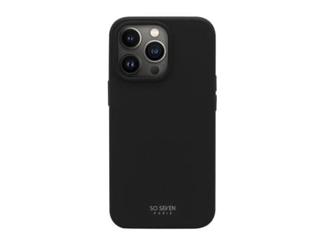 Capa para iPhone 13 Pro Max SO SEVEN Preto .