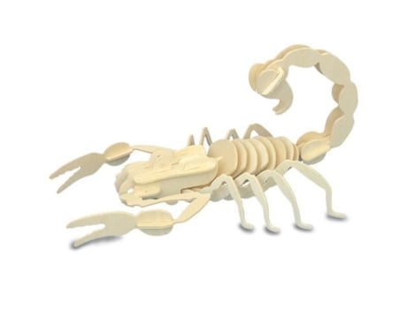 Kit de construção em madeira - QUAY - Scorpion - Para montar você mesmo - Certificado FSC