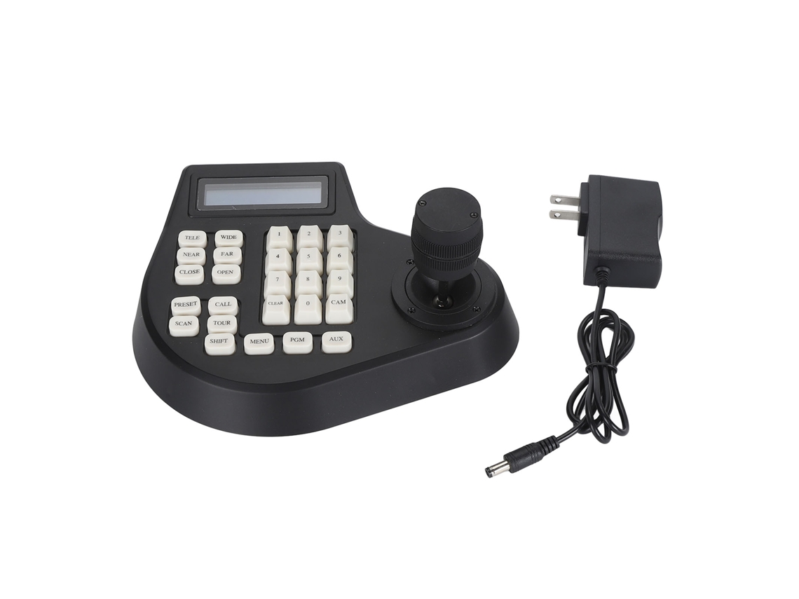 Controlador de câmera PTZ analógico, com joystick, teclado RS485, 100-240V | S/MARCA