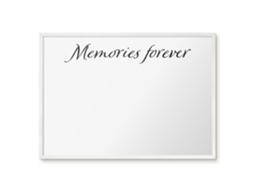 Magnetic Board Memories Forever For The Living Room Espelharte (70x50 Cm)
