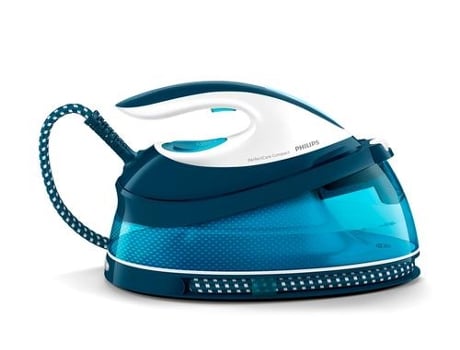 Philips Gc7840/20 Estação de Engomar a Vapor 2400 W 1.5 L Base Steamglide Azul Branco
