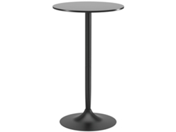 Mesa de Bar,mesa Alta para 2 Pessoas,60x60x102cm,preta BTFORUS