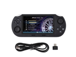 Aetheria console de Jogos Portátil Retrô 4.5 Polegadas Tela Ips 64gb com 14 Emuladores