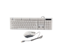 Conjunto Teclado e Mouse LAXISCREED 104 Teclas 1200dpi
