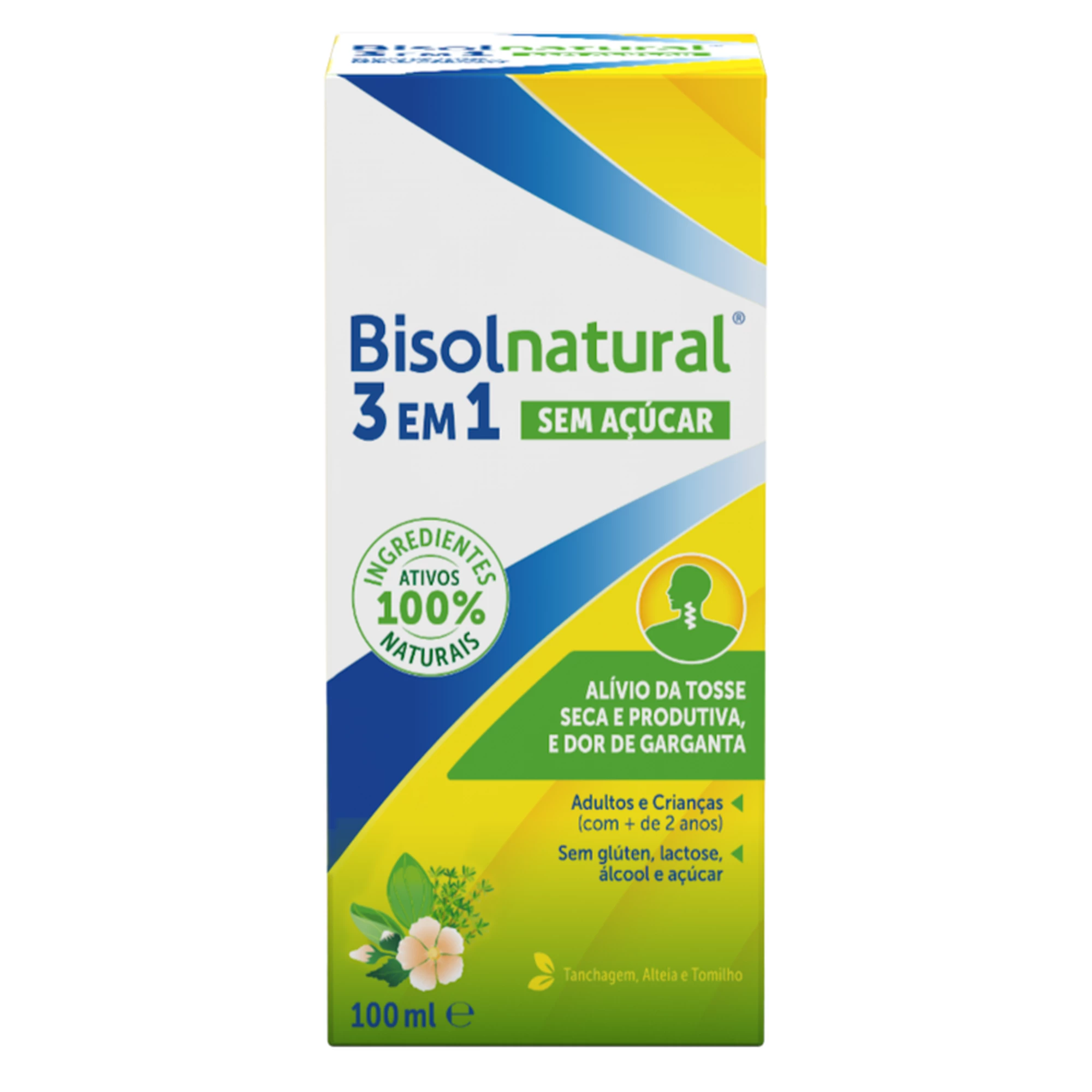 Bisolnatural 3 Em 1 Sem Açúcar